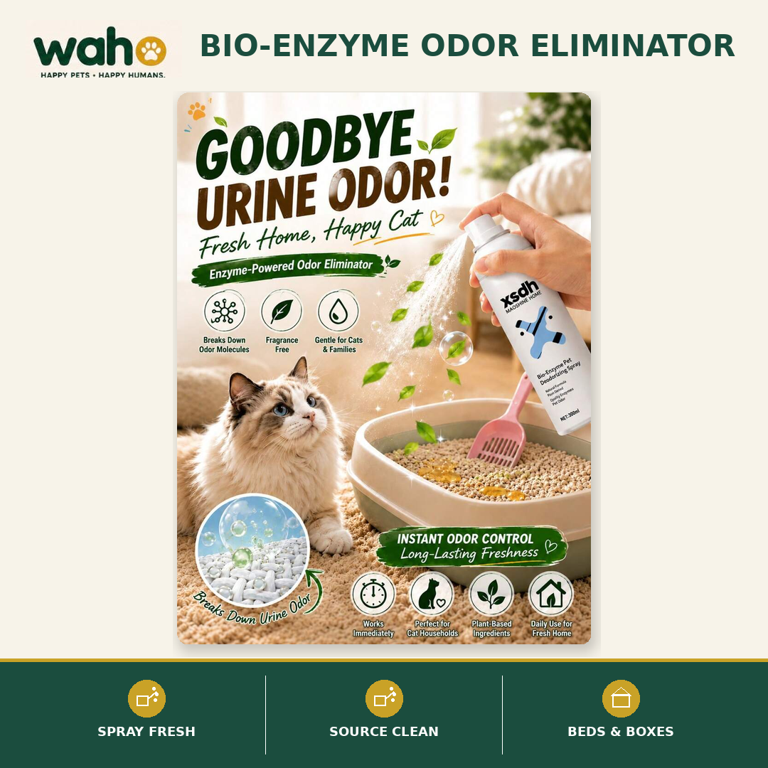 WAHO™ Bio-Enzyme Pet Odor Eliminator