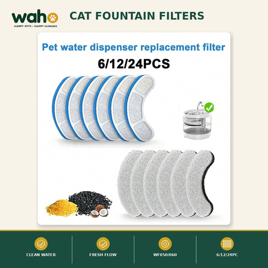 WAHO™ Cat Fountain Replacement Filters