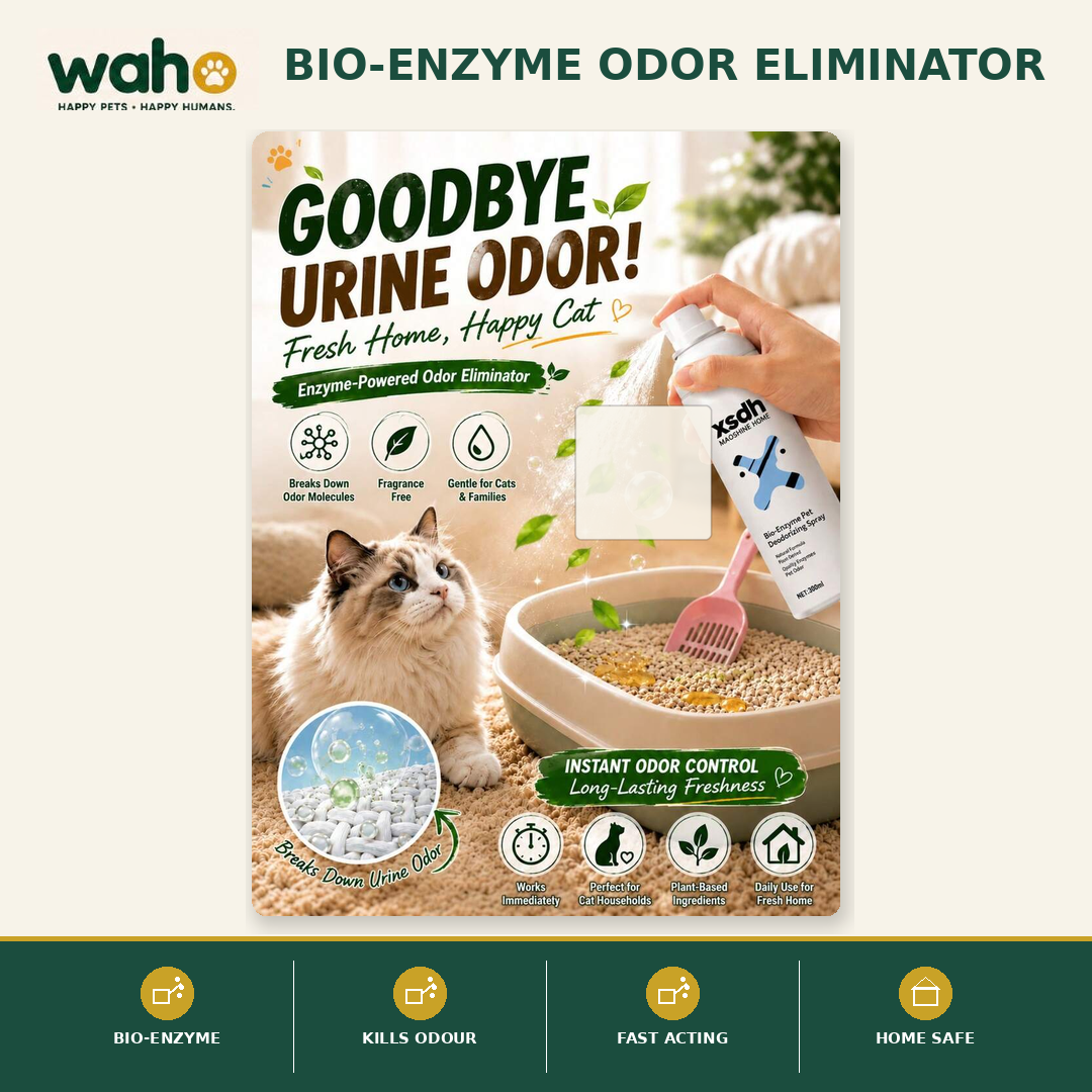 WAHO™ Bio-Enzyme Pet Odor Eliminator