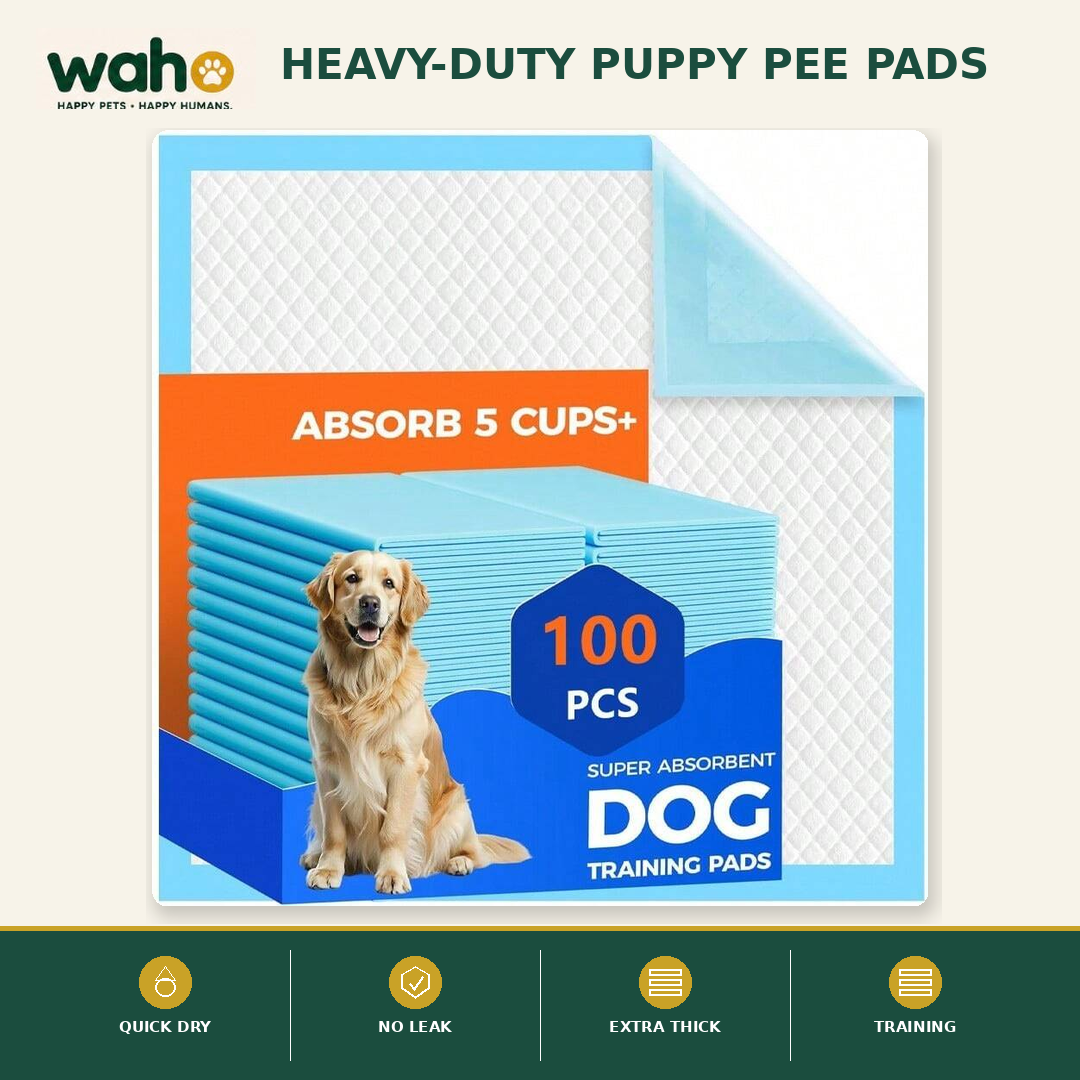 WAHO™ Heavy-Duty Puppy Pee Pads