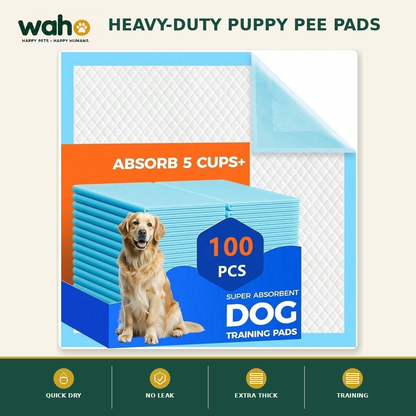 WAHO™ Heavy-Duty Puppy Pee Pads