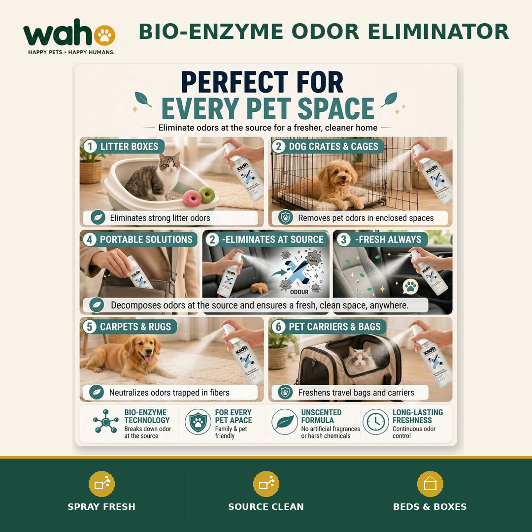 WAHO™ Bio-Enzyme Pet Odor Eliminator