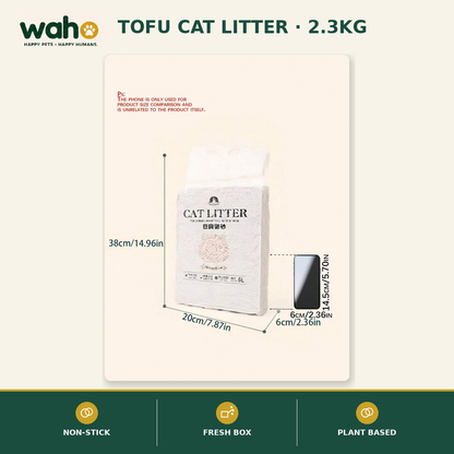 WAHO™ Tofu Cat Litter 2.3kg