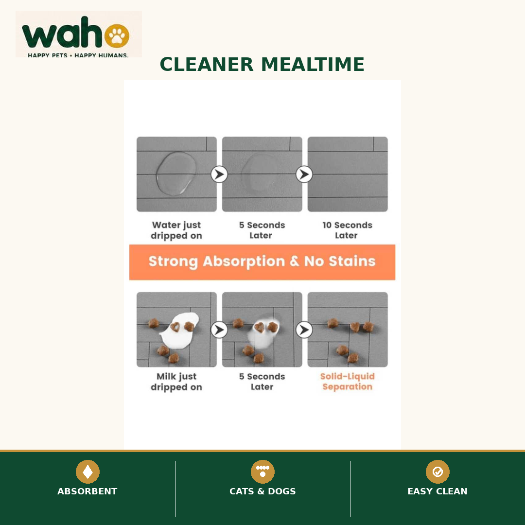 WAHO™ Pet Feeding Mat