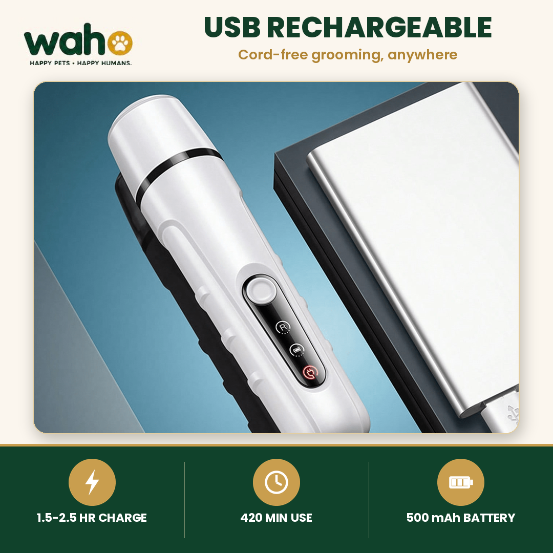 WAHO™ Electric Pet Nail Grinder