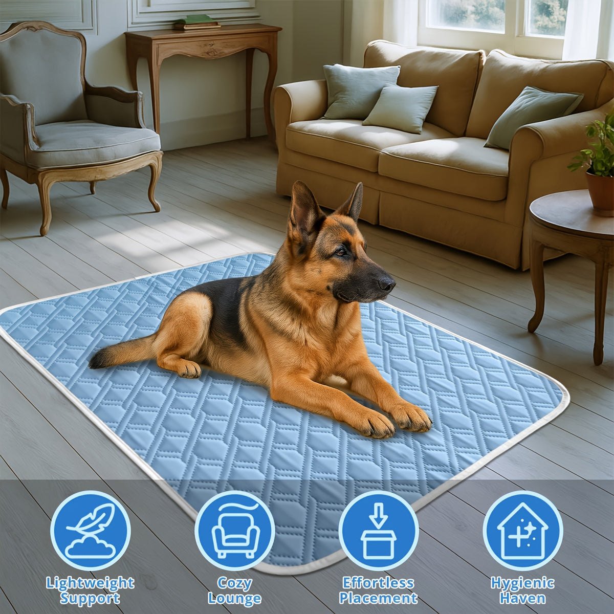 WAHO ChillPaw Pet Cooling Mat for dogs and cats