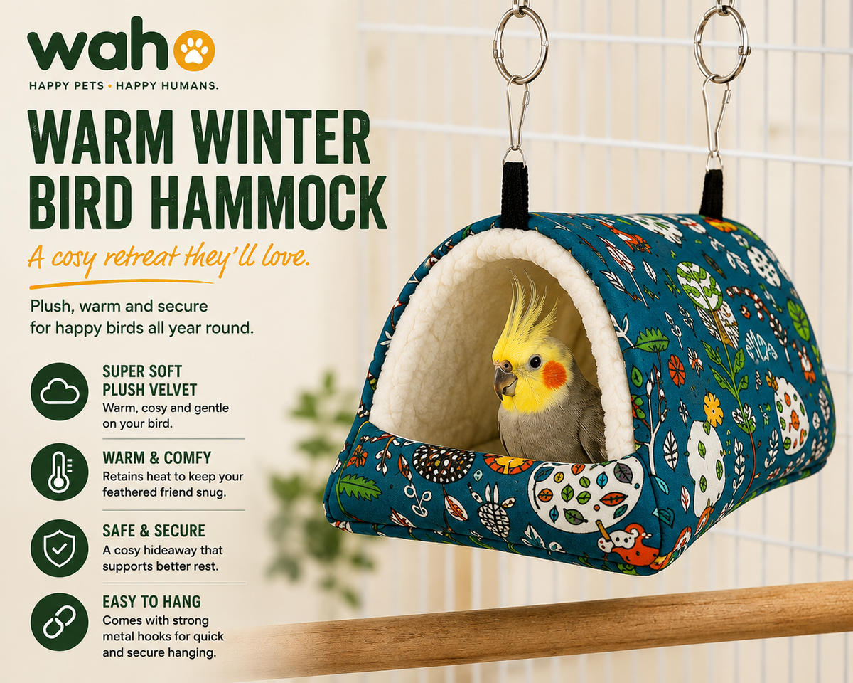 WAHO™ Cozy Hanging Bird Hammock