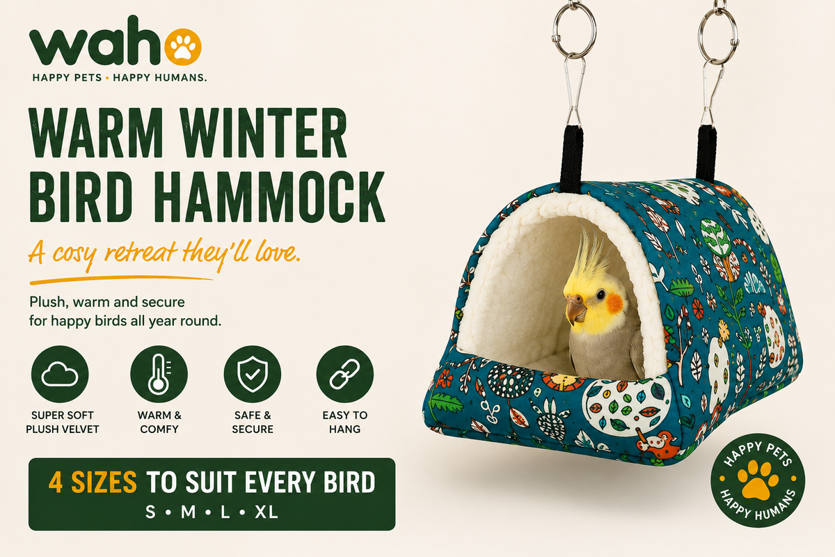 WAHO™ Cozy Hanging Bird Hammock