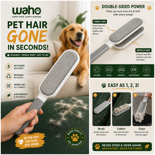 WAHO™ Reusable Pet Hair Remover