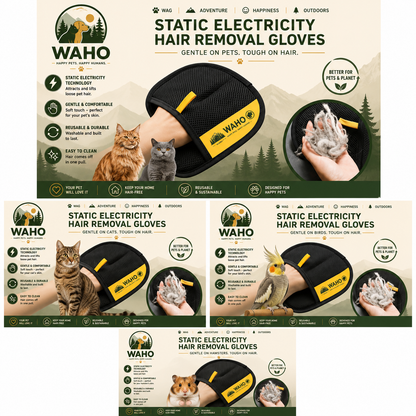 WAHO™ FurAway Reusable Pet Hair Removal Glove